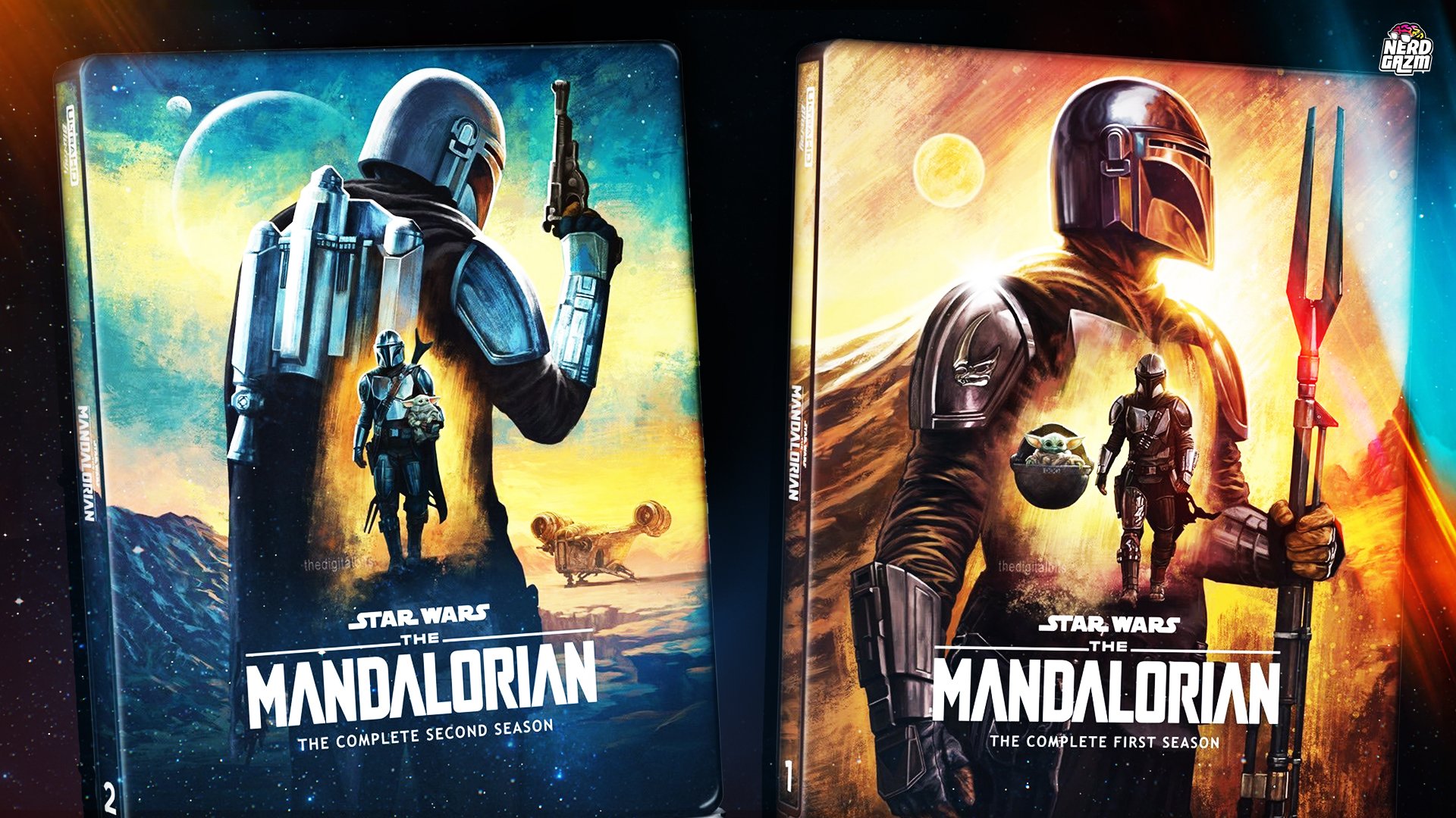 The Mandalorian: The Complete Season One & Complete Season Two Collector's  Edition 4K Steelbook Review