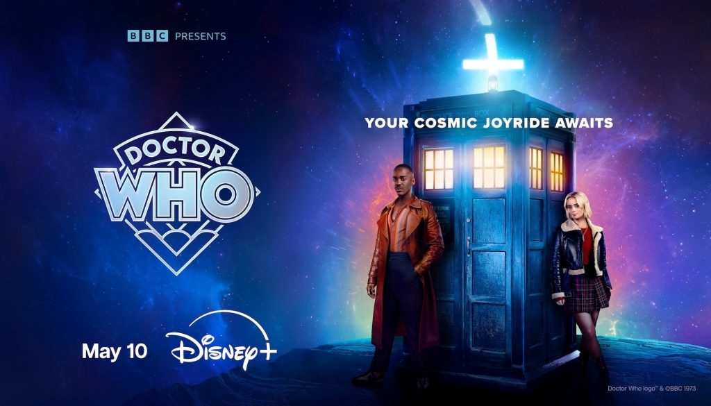 The new series of Doctor Who will premiere on Disney+ on Friday 10th May, where available.